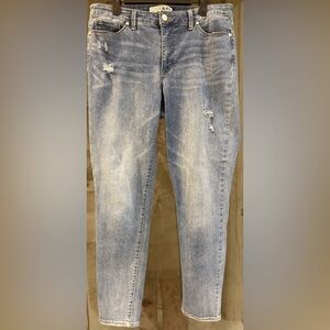 Code Bleu Distressed Skinny Jeans